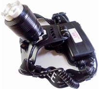Налобный фонарь Ultraflash E159 (аккумулятор 3,7В, черный, LED, 5 Вт, фокус, 2 ак. 4 режима, бокс са) 14515