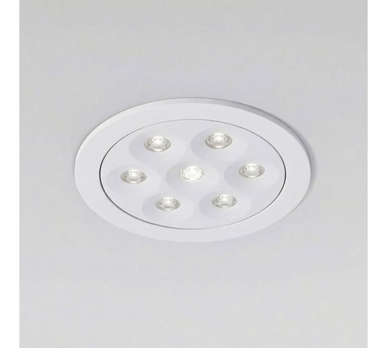 Встраиваемый светодиодный светильник Elektrostandard Rayn 15278/LED 10W белый a072280