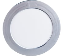 Светильник Jazzway круг PPL- RPG алюминий 9w 6500K d145х25mm IP40 2855114