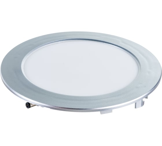 Светильник Jazzway круг PPL- RPG алюминий 9w 6500K d145х25mm IP40 2855114