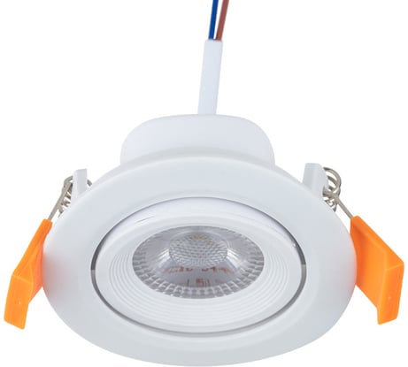 Встраиваемый поворотный светильник REXANT Bagel 5 Вт 4000 К LED 613-001