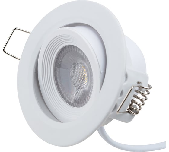 Встраиваемый поворотный светильник REXANT Bagel 5 Вт 4000 К LED 613-001