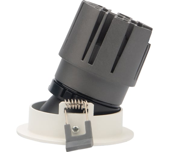 Встраиваемый поворотный светильник REXANT Horeca Dark Light 12 Вт 4000 К LED BLACK 615-1002