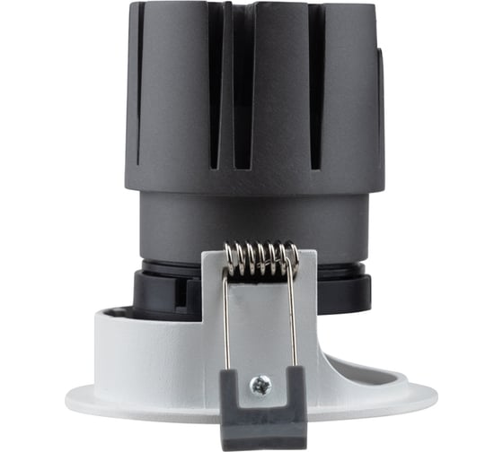 Светильник REXANT встраиваемый поворотный Horeca Dark Light 12 Вт 4000 К Ring LED WHITE 615-1005