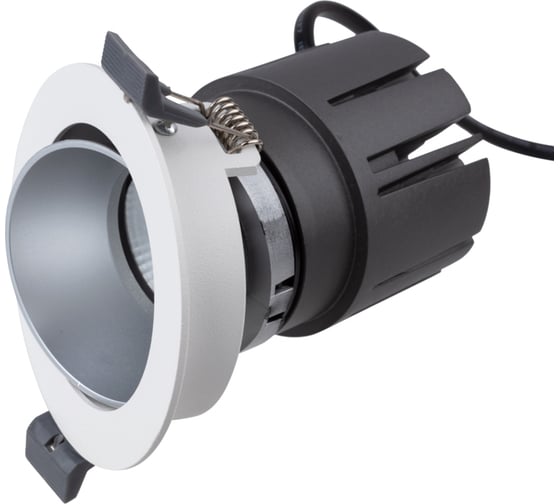 Встраиваемый поворотный светильник REXANT Horeca Dark Light 12 Вт 4000 К LED SILVER 615-1003