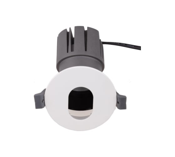 Светильник REXANT встраиваемый поворотный Horeca Dark Light 12 Вт 4000 К Oval LED WHITE 615-1004 1