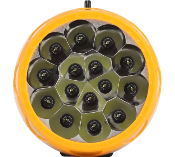 Фонарь Трофи TSP10 Аккум 4V1.5Ah,15хLED,2 режима, карт.батарейки LR03-4BL ECO Б0047150