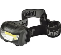 Фонарь Uniel Black S-HL017-C UL-00001379
