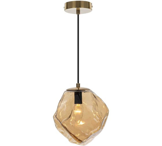Подвесной светильник Citilux ROCKA янтарный CL247082