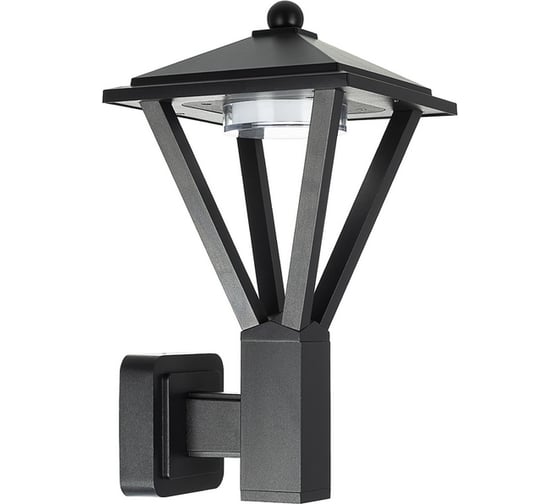 Уличный настенный светильник Citilux GENOX LED черный CLU12W