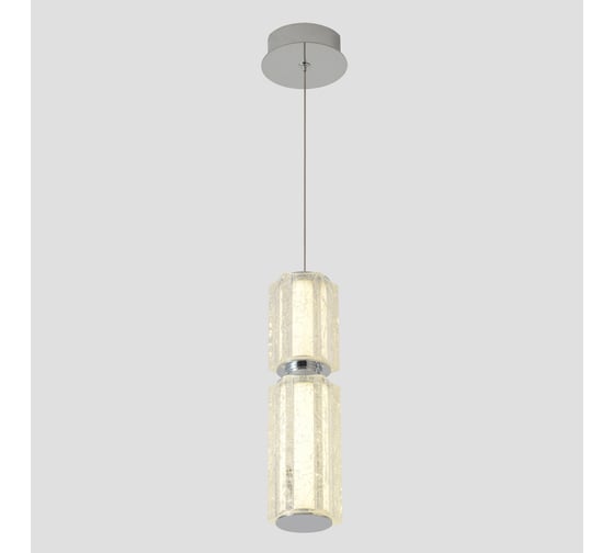 Подвесной светодиодный светильник Crystal lux ANTIQUE SP23W LED CHROME CU_4001_223