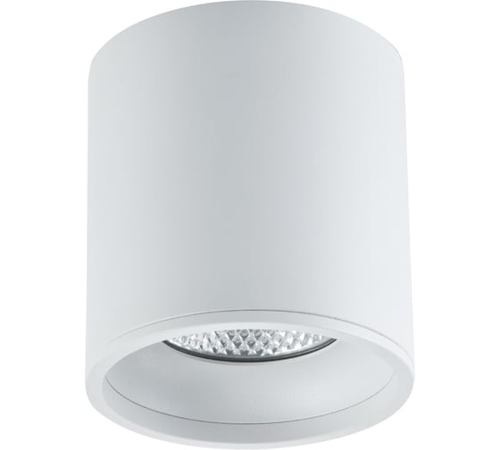 Светильник потолочный ST LUCE белый LED 1х12W 3000K 840Lm Ra>90 36 IP44 D80xH85 85-265V ST165.532.12