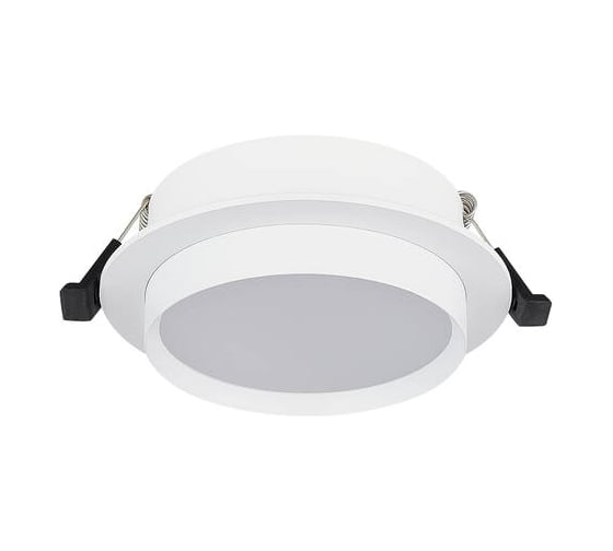 Встраиваемый светильник ST LUCE белый GX53 1х50W IP20 D109xH43 220V без ламп ST258.508.01