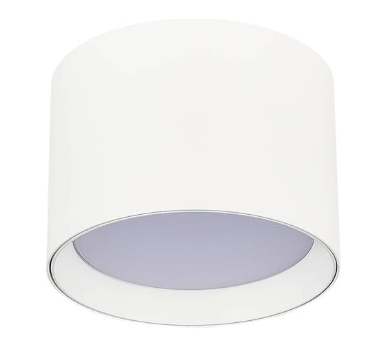 Светильник потолочный ST LUCE белый GX53 1х50W IP20 D85xH60 220V без ламп ST163.502.01.02