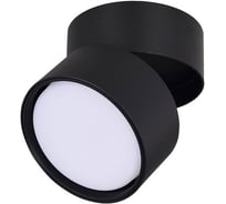 Светильник потолочный ST LUCE черный GX53 1х50W IP20 D85xH77 220V без ламп ST651.402.01