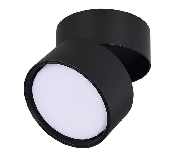 Светильник потолочный ST LUCE черный GX53 1х50W IP20 D85xH77 220V без ламп ST651.402.01