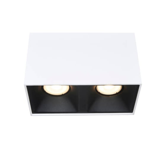 Светильник потолочный ST LUCE белый GU10 2х50W IP20 L82,5xW165xH104 220V без ламп ST168.542.02