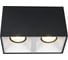 Светильник потолочный ST LUCE черный GU10 2х50W IP20 L82,5xW165xH104 220V без ламп ST168.452.02 2