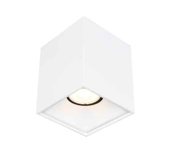 Светильник потолочный ST LUCE белый GU10 1х50W IP20 L82,5xW82,5xH104 220V без ламп ST168.502.01