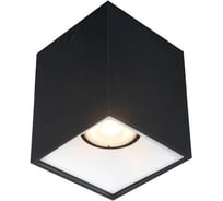 Светильник потолочный ST LUCE черный GU10 1х50W IP20 L82,5xW82,5xH104 220V без ламп ST168.452.01