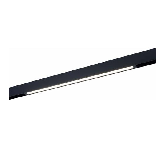 Трековый светильник ST LUCE черный LED 1х27W 4000K 2250Lm Ra>90 120 IP20 L600xW25xH41 220V ST657.446.27H