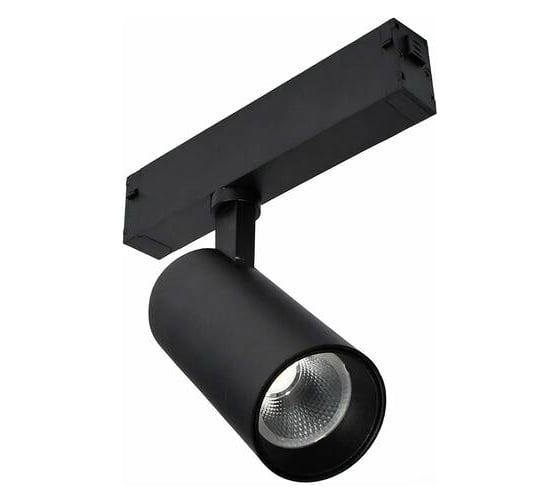 Трековый светильник ST LUCE SMART черный LED 1х10W 2700K-6000K 535Lm Ra>90 36 IP20 D40xH90 220V ST660.496.10H