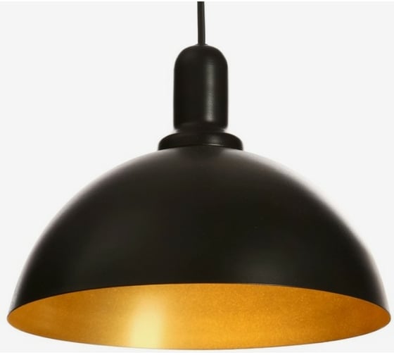 Люстра BayerLux 1342513/1WT 1хE27 15W черный/бронза 4556512