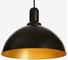Люстра BayerLux 1342513/1WT 1хE27 15W черный/бронза 4556512 3