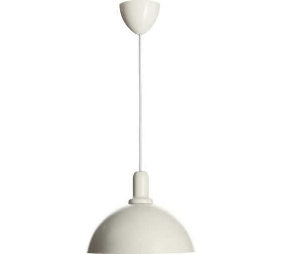 Люстра BayerLux 1342513/1BK 1хE27 40W белый/серебро 4556511
