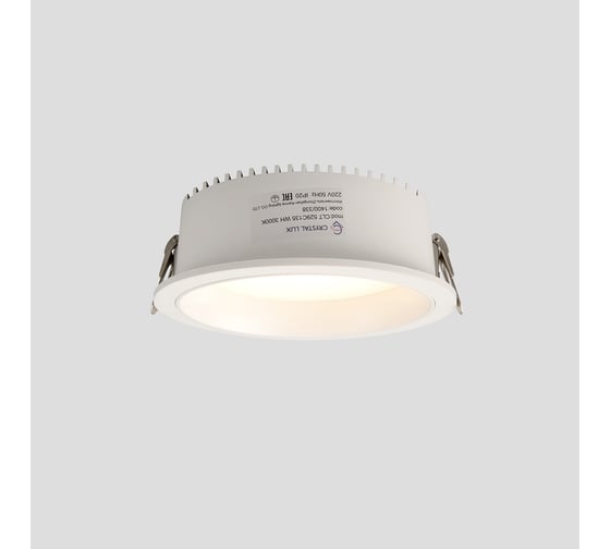 Встраиваемый светодиодный светильник Crystal lux CLT 529C135 WH 3000K