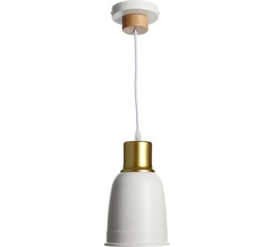Светильник BayerLux "Аволтри" 1x60Вт E27 белый 13x13x23 см. 4360297