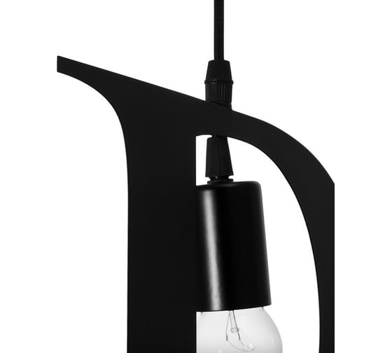Светильник BayerLux "Алфавит P" E27 40Вт черный 30x39-139 см 7137064