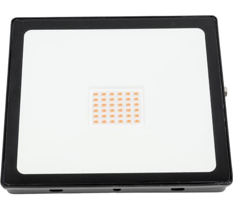 Светодиодный прожектор TDM ELECTRIC СДО-04-050Н-К красный свет 50 Вт, IP65, черный, Народный SQ0336-0223