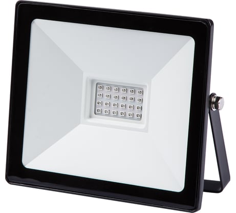 Светодиодный прожектор TDM ELECTRIC СДО-04-030Н-С синий свет 30 Вт, IP65, черный, Народный SQ0336-0230