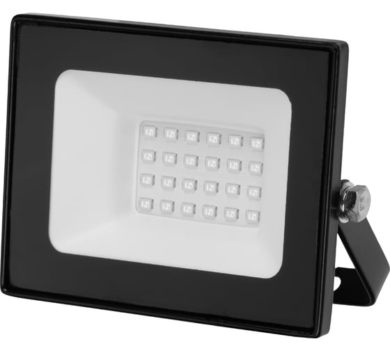 Светодиодный прожектор TDM ELECTRIC СДО-04-030Н-С синий свет 30 Вт, IP65, черный, Народный SQ0336-0230