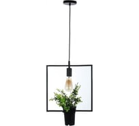 Светильник BayerLux "Квадрат" черный 1x40W E27 12x34x48 см 2612361