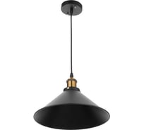 Светильник BayerLux "Грегори" черный 1x40W E27 30x30x14 см 2612362