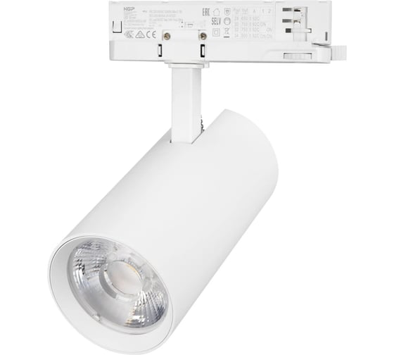 Светильник Arlight LGD-GERA-TRUECOLOR-4TR-R90-30W Day4000 CRI98 IP20 Металл, 1шт 059930