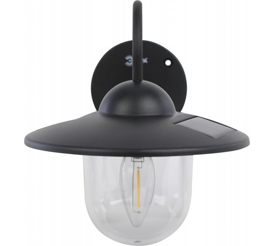 Светильник уличный ERASF22-38 на солнечных батареях настенный Ретро 1 LED, ЭРА Б0053388