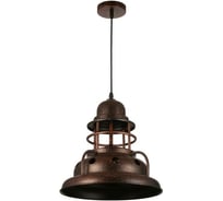 Светильник BayerLux 1249/1BR E27 40Вт бронза 29,5x29,5x32-132 см 5465109