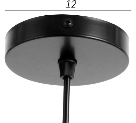 Светильник BayerLux 1955/1BK E27 40Вт черный 27x27x20-170 см 6712034