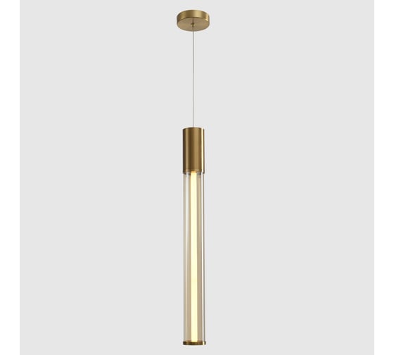 Подвесной светодиодный светильник Crystal lux LINEUP SP11W LED BRASS