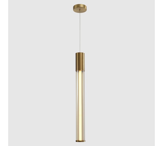 Подвесной светодиодный светильник Crystal lux LINEUP SP11W LED BRASS CU_3760_211