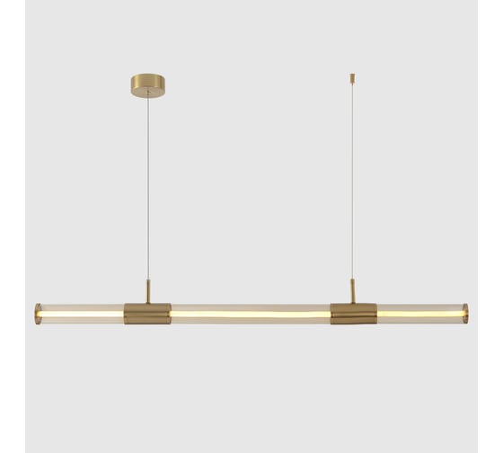 Подвесной светодиодный светильник Crystal lux LINEUP SP24W LED BRASS CU_3760_224