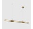 Подвесной светодиодный светильник Crystal lux LINEUP SP24W LED BRASS 3