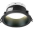Светильник потолочный встраиваемый FERON 15W 230V GX53, черный, круг, без л 53306 4
