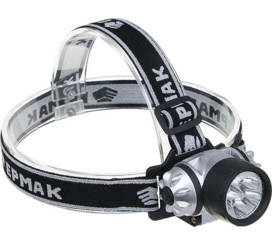Фонарь ЕРМАК налобный 5 ярк. LED, 3xAAA, 6,5x4,3 см 328-068