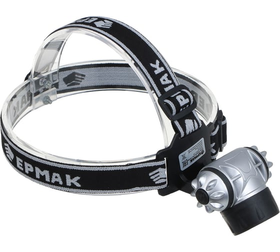 Фонарь ЕРМАК налобный 5 ярк. LED, 3xAAA, 6,5x4,3 см 328-068