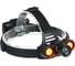 Фонарь ЕРМАК налобный, 1 LED + 2 COB, с фокусировкой, 2*1200мАч, 4 режима, пластик 221-023 1