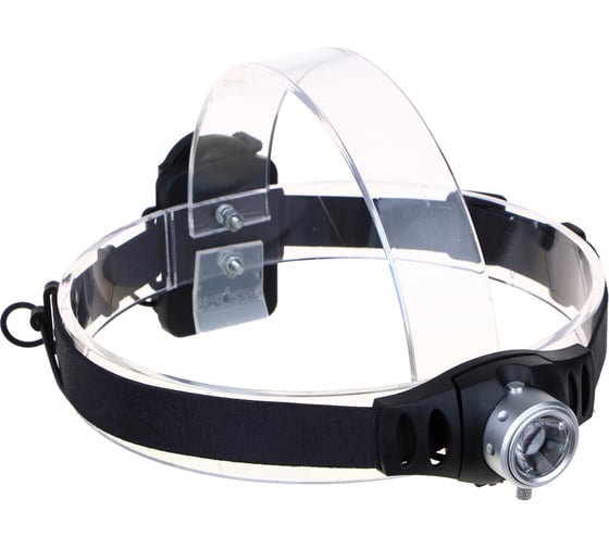 Фонарь ЕРМАК налобный, 1 XPE LED, с фокусировкой, 3хААА, 2 режима, пластик 221-025 1